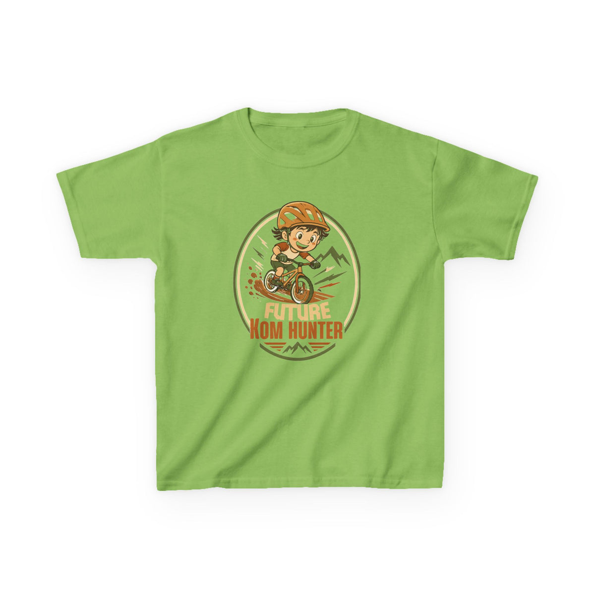 Kids T-Shirt — "Future KOM Hunter" Cute Adventure Graphic