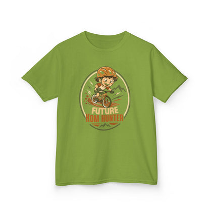 Kids T-Shirt — "Future KOM Hunter" Cute Adventure Graphic