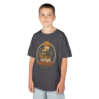 Kids T-Shirt — "Future KOM Hunter" Cute Adventure Graphic