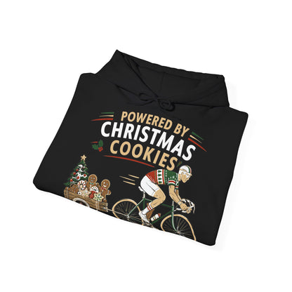 Powered by Christmas Cookies Holiday Hoodie