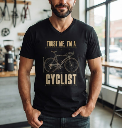 Trust Me I’m a Cyclist V-Neck Tee