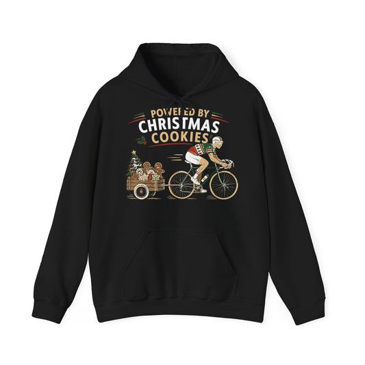 Powered by Christmas Cookies Holiday Hoodie