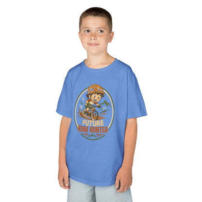 Kids T-Shirt — "Future KOM Hunter" Cute Adventure Graphic