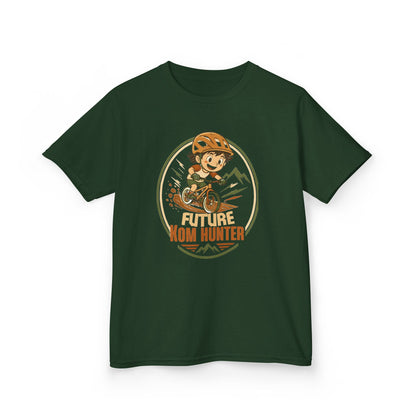 Kids T-Shirt — "Future KOM Hunter" Cute Adventure Graphic