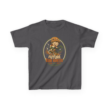 Kids T-Shirt — "Future KOM Hunter" Cute Adventure Graphic