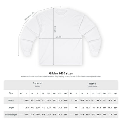 Biking Long Sleeve Tee – “Off-Season? Never Heard of It!” Adventure Shirt