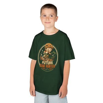 Kids T-Shirt — "Future KOM Hunter" Cute Adventure Graphic