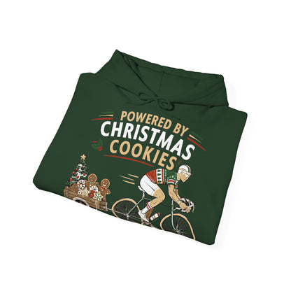 Powered by Christmas Cookies Holiday Hoodie