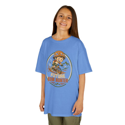 Kids T-Shirt — "Future KOM Hunter" Cute Adventure Graphic