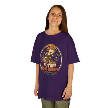 Kids T-Shirt — "Future KOM Hunter" Cute Adventure Graphic