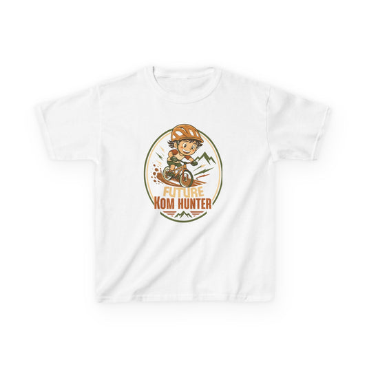 Kids T-Shirt — "Future KOM Hunter" Cute Adventure Graphic